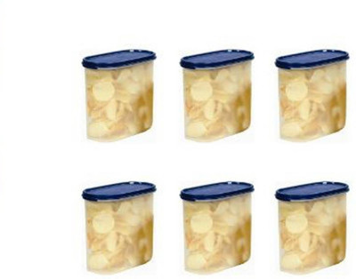 Signoraware Plastic Grocery Container  - 10200 ml(Pack of 6, Blue)