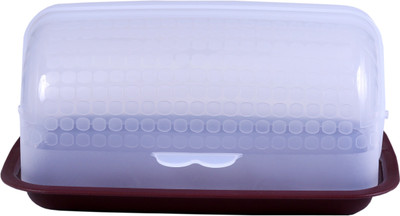 Signoraware Plastic Grocery Container  - 500 ml(Maroon)