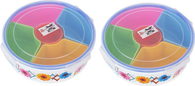 

Stylobby - 2000 ml, 2000 ml Polypropylene Spice Container(Pack of 2, Multicolor)