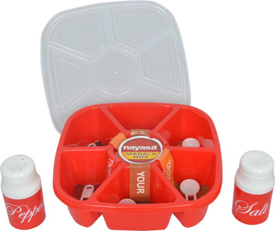 

Nayasa - 300 ml Plastic Spice Container(Red)