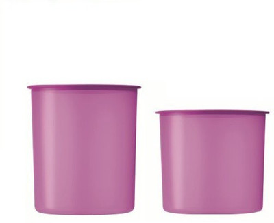 

Tupperware - 2 L, 1.25 L Plastic Grocery Container(Pack of 2, Pink)