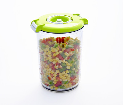 

Rodak Kitchen Vacuum Container 1.5 L Round Green - 1500 ml Plastic Grocery Container(Green)
