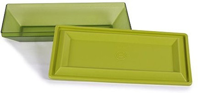 

Tupperware - 1.2 L Plastic Grocery Container(Green)