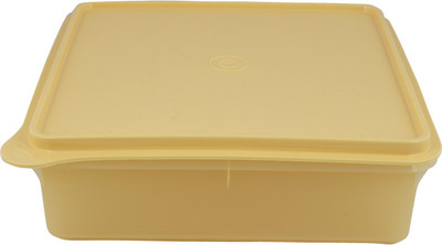 Tupperware Sweet Box - 2500 ml Copper Grocery Container(Yellow)