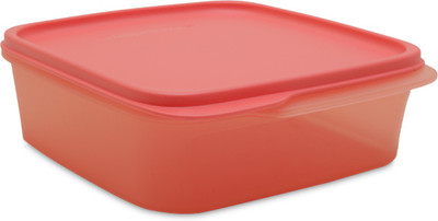 

Tupperware - 1.1 L Plastic Grocery Container(Red)