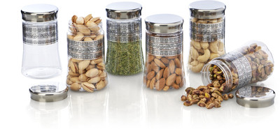

Steelo 6 Pieces PET - Belly - 300 ml Plastic Food Storage(Pack of 6, Clear)