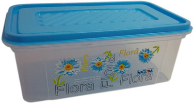 Nayasa Bread Box - 2000 ml Plastic Grocery Container(Blue) available at flipkart for Rs.160