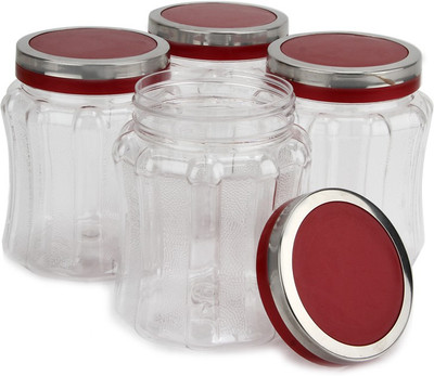 

Steelo 4 Pieces PET - Skona - 500 ml Plastic Food Storage(Pack of 4, Clear)