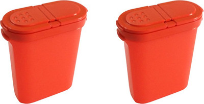 

Tupperware - 200 ml Plastic Grocery Container(Pack of 2, Red)