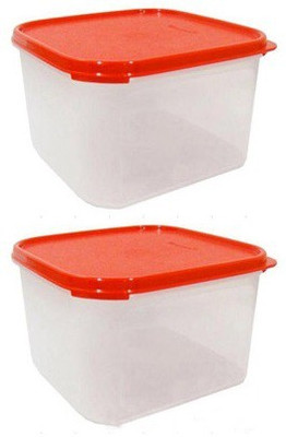 

Tupperware - 2.6 L Plastic Grocery Container(Pack of 2, White)