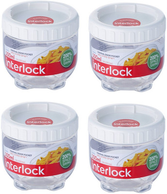 6% OFF on LOCK & LOCK INL301 - 500 ml Polypropylene Grocery Container(Pack of 4, Clear) 6% OFF on LOCK & LOCK INL301 - 500 ml Polypropylene Grocery Container(Pack of 4, Clear)