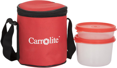 

Carrolite Elegant Lunchbox - 500 ml Plastic Food Storage(Red)