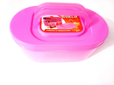 

SIDHIVINAYAK ENTERPRISES Sewing Kit - 4 dozen Plastic Grocery Container(Multicolor)