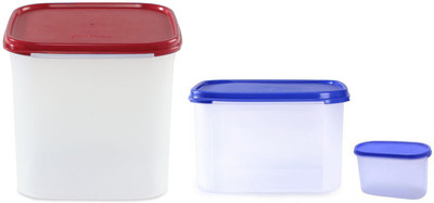 5% OFF on Tupperware - 5400 ml, 2600 ml, 2300 ml Plastic Grocery Container(Pack of 3, White, Red, Blue) 5% OFF on Tupperware - 5400 ml, 2600 ml, 2300 ml Plastic Grocery Container(Pack of 3, White, Red, Blue)