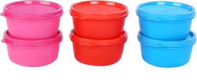 

Signoraware Tiny Wonder - 200 ml Plastic Grocery Container(Pack of 6, Multicolor)