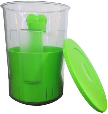 

ADMI Pickle Container - Green - 1000 ml Plastic Grocery Container(Green)