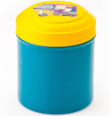 Ashvita Design Studio Auto - 500 ml Steel Grocery Container(Multicolor) Ashvita Design Studio Auto - 500 ml Steel Grocery Container(Multicolor)