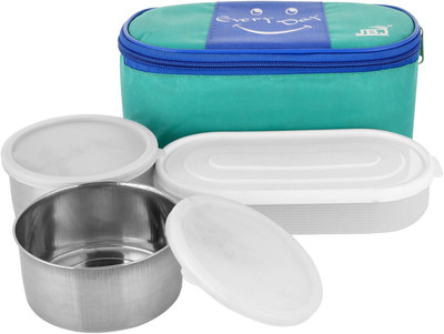 

Manoramaenterprises Good looking & useful - 1 L Plastic, Steel Grocery Container(Pack of 4, Multicolor)