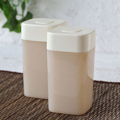 

Tupperware Shelf Saver - 840 ml, 300 ml PP (Polypropylene) Tea Coffee & Sugar Container(Pack of 2, Pink)
