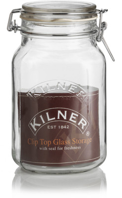 2% OFF on Kilner Cliptop Jar-Square - 1500 ml Glass Grocery Container(Clear) 2% OFF on Kilner Cliptop Jar-Square - 1500 ml Glass Grocery Container(Clear)