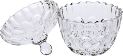 Somil Glass Grocery Container  - 325 ml(Clear)
