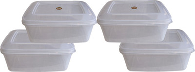 51% OFF on Chetan Fresh Pack - 4000 ml Plastic Grocery Container(Pack of 4, White) 51% OFF on Chetan Fresh Pack - 4000 ml Plastic Grocery Container(Pack of 4, White)