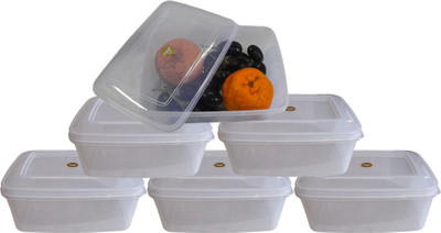 50% OFF on Chetan Fresh Pack - 1000 ml Plastic Grocery Container(Pack of 6, White) 50% OFF on Chetan Fresh Pack - 1000 ml Plastic Grocery Container(Pack of 6, White)
