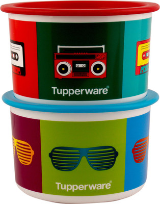 

Tupperware - 650 ml PP (Polypropylene) Grocery Container(Pack of 2, Multicolor)