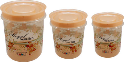 

Frabjous Set Of 3 Food Saver Containers [Large(10000 Ml),Medium(7000 Ml) & Small(5000 Ml)] - 10000 ml Plastic Grocery Container(Pack of 3, Multicolor)
