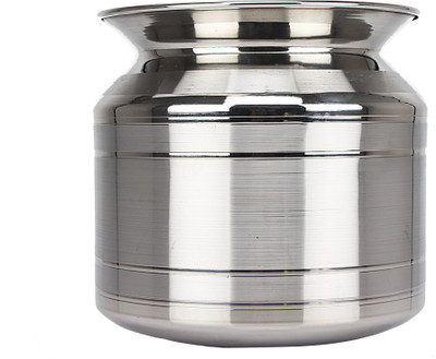 

Kaveri - 1500 ml Steel Grocery Container(Silver)