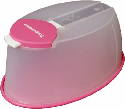 

Tupperware Premium Canister - 750 ml PP (Polypropylene) Grocery Container(Pink, Clear), Clear;pink