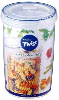 LOCK & LOCK Twist - 1.3 L Plastic Grocery Container(Clear) LOCK & LOCK Twist - 1.3 L Plastic Grocery Container(Clear)