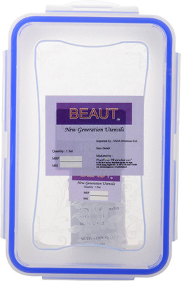 

Beaut - 400 ml Plastic Grocery Container(White)