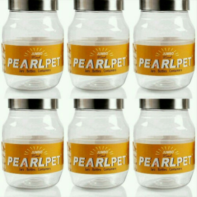 

Pearlpet - 3000 ml PP (Polypropylene) Grocery Container(Pack of 6, Clear)