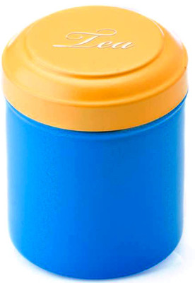 Ashvita Design Studio Tea 500 ml Steel Grocery Container Multicolor