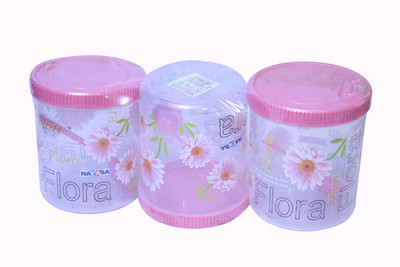 

Nayasa high quality - 1500 ml PP (Polypropylene) Grocery Container(Pack of 3, Pink)