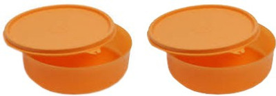 

Tupperware - 300 ml Plastic Grocery Container(Pack of 2, Orange)