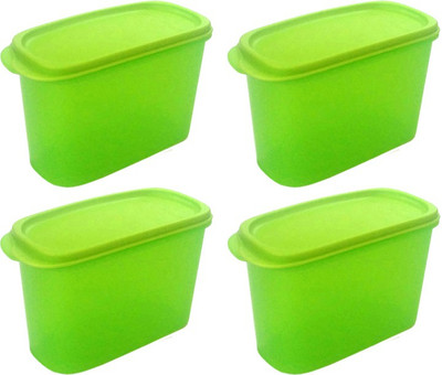 

Tupperware - 1.1 L Plastic Grocery Container(Pack of 4, Green)