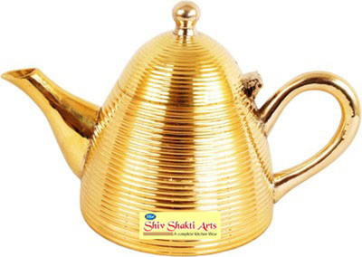 SSA 500 ml Brass Grocery Container Yellow SSA Kitchen Containers