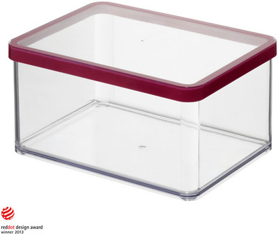 Rotho Princeware - 2250 ml Plastic Food Storage(Red) Rotho Princeware - 2250 ml Plastic Food Storage(Red)