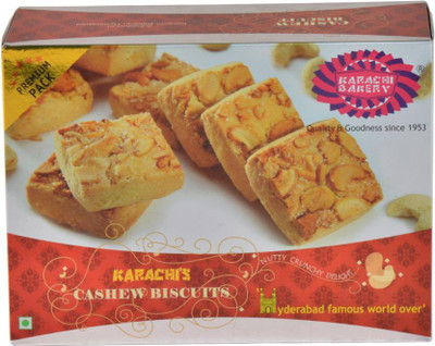 

Karachi Bakery Cashew 400g (Pack of 2)(400 g, Pack of 2)
