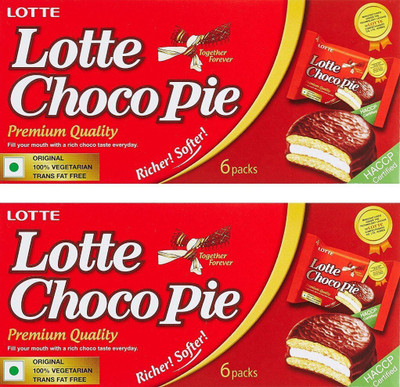

Choco pie 168 gm (Pack of 2)(168 g, Pack of 2)