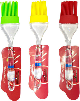 46% OFF on Platex Silicone Brush Non-Stick Flat Pastry Brush(Pack of 3)