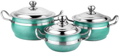 

Airan Antique Handi 1 L(Stainless Steel), Green