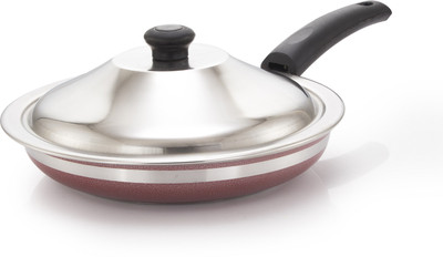 

Mahavir FPLDRD Induction Bottom Cookware Set(Stainless Steel, 1 - Piece), Red