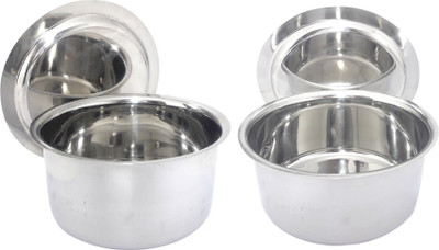 

bartan hub Induction Bottom Cookware Set(Stainless Steel, 2 - Piece)