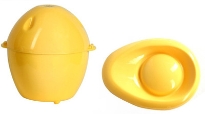Ruchi Houseware Microwave Popcorn Maker Plus Omlette Maker Cookware Set(Plastic, 2 - Piece) available at flipkart for Rs.450