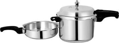Sumeet Alumina 7.5 Ltr Combo Cookware Set(Aluminium, 2 - Piece), White