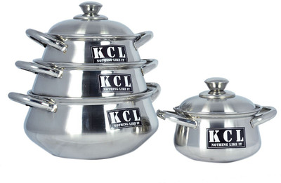 46% OFF on KCL Cookware Set(Stainless Steel, 4 - Piece) 46% OFF on KCL Cookware Set(Stainless Steel, 4 - Piece)