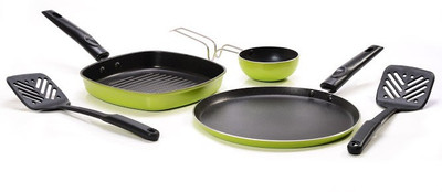Sumeet Nonstick Fusion Five Cookware Set Aluminium, 5 Piece Sumeet Cookware Sets